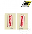 Sticker furca - TRANSPARENT SHOWA 2017 27x17 cm - JM