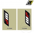 Sticker furca - TRANSPARENT WHITE POWER 27x17 cm - JM