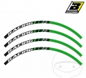 Sticker roata - RACING verde - JM