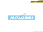 Sticker (sticker) "Malossi" 11cm - wit - Malossi