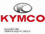 STRIPE R FR MOLD **C.2007.12.1 - 86282KKE2S00T02 - Kymco