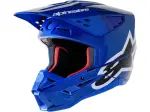 Supertech M5 Corp Helmet - Black, Blue, Gloss - Adult - S - 01108418