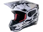 Supertech M5 Mineral Helmet - Black, Gloss, White - Adult - L - 01108426