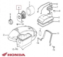 Suport filtru aer - Honda NH Lead / Peugeot SC Metropolis 2T AC 50-80cc - Honda