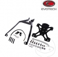 Suport numar inmatriculare Evotech - Ducati Scrambler 800 Full Throttle ABS ('15-'21) / Scrambler 800 Icon ABS ('15-'21) - JM