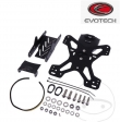 Support de plaque d'immatriculation Evotech - Honda CBR 1000 RR S1 Fireblade SP-1 ABS ('17-'19) - JM