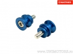 Support stand M8 x 1.25 x 25 mm blue - JM