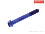 Surub cap hexagonal Pro Bolt M10 x 1.25 x 75 mm titan albastru - JM