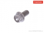 Surub cap hexagonal Pro Bolt M5 x 0.80 x 10 mm titan Racing gri - JM