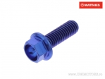 Surub cap hexagonal Pro Bolt M5 x 0.80 x 15 mm titan albastru - JM