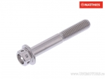 Surub cap hexagonal Pro Bolt M6 x 1.00 x 40 mm inox A4 Racing argintiu - JM
