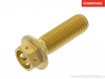 Surub cap hexagonal Pro Bolt M8 x 1.25 x 25 mm aluminiu Racing auriu - JM