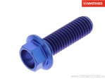 Surub cap hexagonal Pro Bolt M8 x 1.25 x 25 mm titan albastru - JM