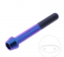 Surub cap rotund conic Pro Bolt M10 x 1.50 x 70 mm inox A4 violet - JM