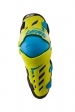 Térd- és sípcsontvédő enduro / cross Dual Axis lime / kék: Méret - XXL