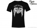 T-shirt décontracté Rusty Stitches #106 (Born To Ride) Noir - Rusty Stitches