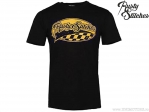 T-shirt décontracté Rusty Stitches #109 (Badge) Noir - Rusty Stitches