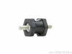Tampon cauciuc cu filet exterior M6 la ambele capete - Retec