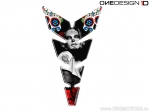 Tankbescherming Mexicaanse Tattoo 134,2 x 222,9 mm - OneDesign Bike
