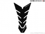 Tankvédő 'Black Edition' 230 x 134 mm fekete - OneDesign Bike