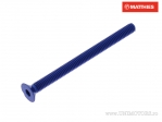 Tapa de tornillo con enchufe hexagonal Pro Bolt M4 x 0.70 x 50 mm aluminio azul - JM