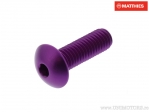 Tapa de tornillo Pro Bolt M8 x 1.25 x 25 mm aluminio violeta - JM