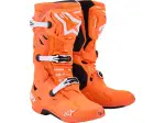 Tech 10 Supervented Boots - Black, White, Fluorescent Orange - Adult - 34103391