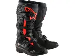 Tech 7 Boots - Black, Fluorescent Red - Adult - 34103291