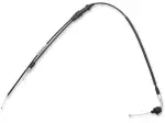 Throttle cable with black vinyl casing - YAMAHA PW 50 ('03-'26) - Moose