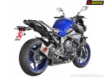 Titan Slip-On Line Muffler - YAMAHA MT-10 ABS ('16-'21) / MT-10 SP ABS ('17-'21) (E-Mark) - Akrapovič