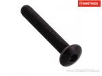 Tornillo de Tapa de Perno Pro Bolt M4 x 0.70 x 25 mm Aluminio Negro - JM