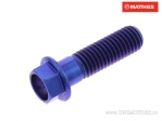 Tornillo de tapa hexagonal Pro Bolt M10 x 1.50 x 35 mm titanio azul - JM