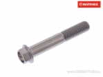 Tornillo de tapa hexagonal Pro Bolt M10 x 1.50 x 60 mm titanio - JM