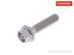 Tornillo de tapa hexagonal Pro Bolt M5 x 0.8 x 20 mm de acero inoxidable A4 plateado - JM