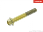 Tornillo de tapa hexagonal Pro Bolt M8 x 1.25 x 50 mm titanio dorado - JM