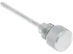 Transmission Oil Fill Plug/Dipstick - Chrome, Silver - 11050022