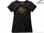 Tricou casual Women's Winged Team Tee (negru) - Alpinestars