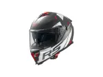 Typhoon Helm - Mat, Rood, Wit, Grijs - Volwassen - S - 010116466