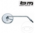 Universal Round Right Chrome Mirror Busch & Müller M10 mm for Handlebar Mounting - JM