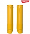 Upper fork protection set - color: yellow - Cross / Enduro motorcycles - Polisport