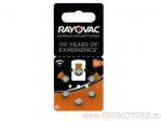 V13 Hallókészülék elem 1.45V blister készlet 6db - Rayovac