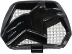 Ventilation de menton pour casque Supertech M8/Supertech M10 - Noir brillant - Adulte - Taille unique - 01331190
