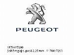 Ventilplättchen 2,25 mm - 1178417200 - Peugeot