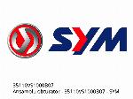 Verschluss komplett - 35110VS1000B07 - SYM