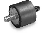 Vibration Mount - Black, Silver - DS350145PK