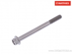 Vis à tête hexagonale Pro Bolt M6 x 1.00 x 65 mm titane de course - JM