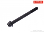 Vis de bouchon hexagonal Pro Bolt M6 x 1.00 x 60 mm en acier inoxydable A4 Racing noir - JM