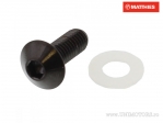 Vis de bouchon Pro Bolt M6 x 1.00 x 16 mm acier inoxydable A4 noir - JM