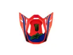 Visière de Casque Supertech M10 Deegan - Orange, Rose, Violet - Adulte - 01321805