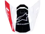Visière de Casque Supertech M10 - Rouge, Blanc, Noir - Adulte - 01321722